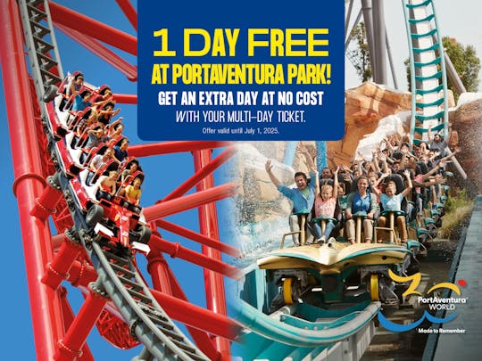 Entradas PortAventura Park y Ferrari Land de 1, 2 y 3 días