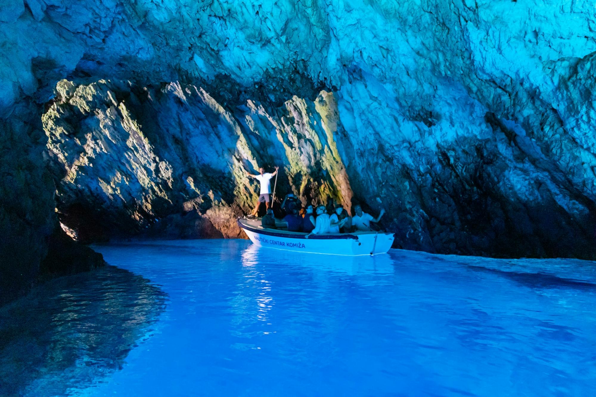 Blue Cave and 6 Islands boat tour from Split