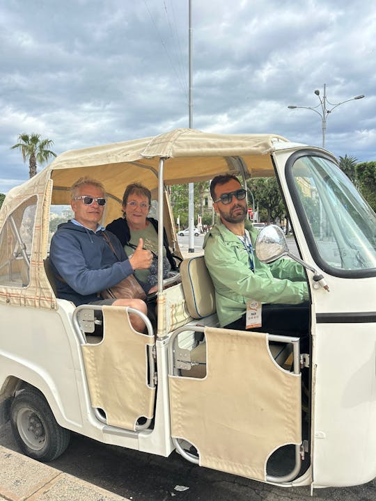 Tour panoramico privato in tuk-tuk lungo la costa di Bari