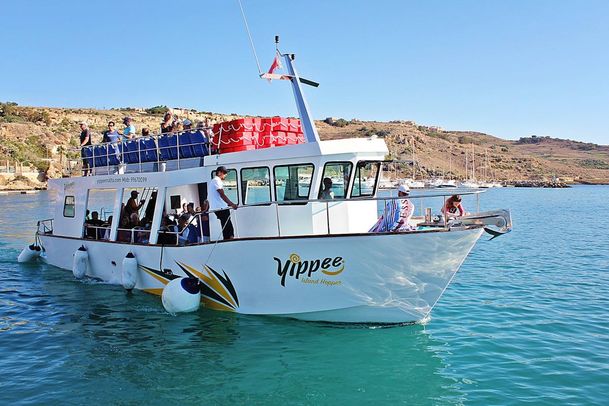 Half-day boat trip along Gozo and Comino’s coastlines