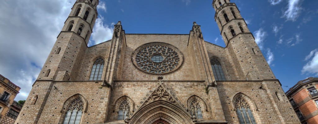 Visita guidata di Santa María del Mar con accesso alla terrazza e prelibatezza locale