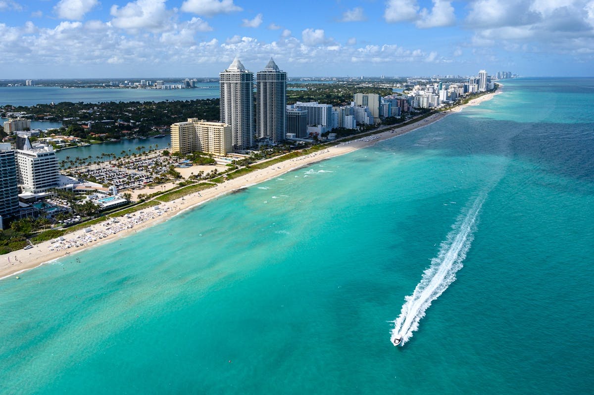 Helikoptervlucht van Fort Lauderdale naar Miami Beach