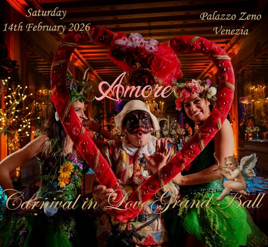 Bilety na Carnival in Love Grand Ball Amore z kolacją