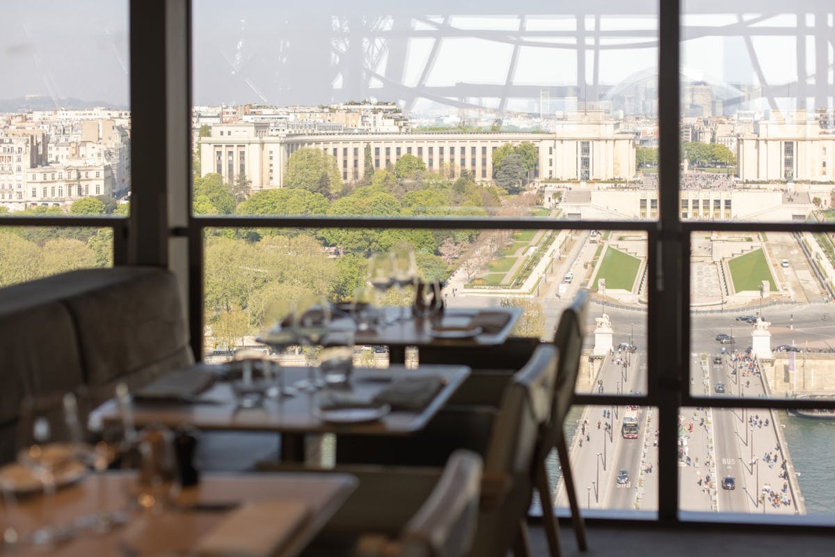 Eiffeltoren lunch bij Madame Brasserie
