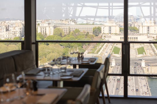 Eiffel Tower lunch at Madame Brasserie