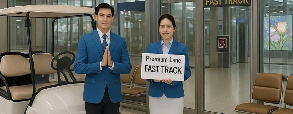 Begeleide Fast-Track Lane Service op Bangkok Suvarnabhumi Airport