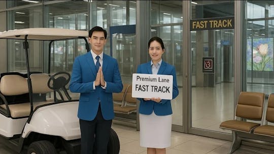 Guided Fast-Track Lane Service at Bangkok Suvarnabhumi Airport