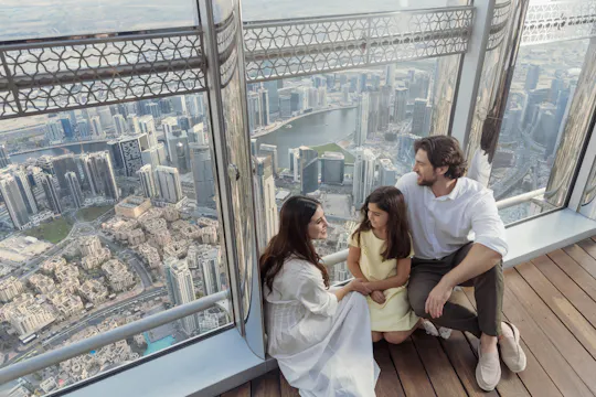 Snelle toegang tot de Burj Khalifa op de verdiepingen 124 en 125