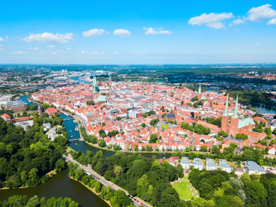Lübeck stad hoogtepunten wandeling met een lokale bewoner
