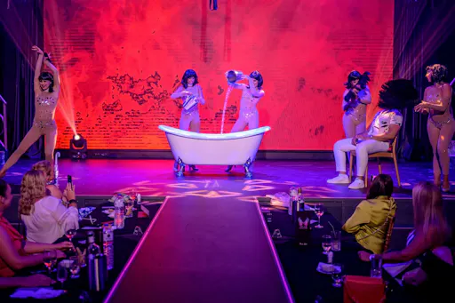 Spectacular cabaret show ticket at Alar Theatre in Hersonissos