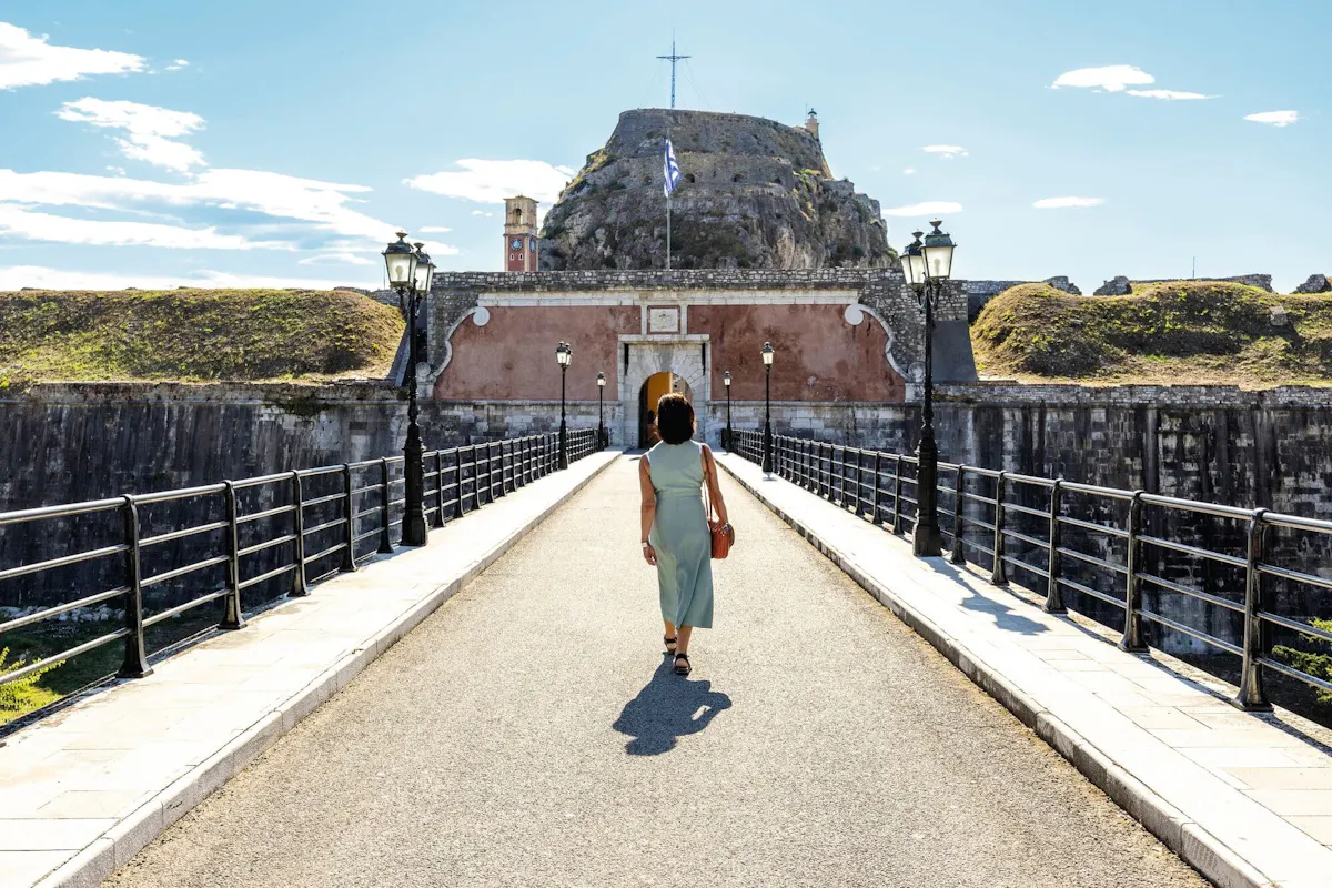 Sites & Bites: Corfu Old Town, Greek doughnuts and ouzo