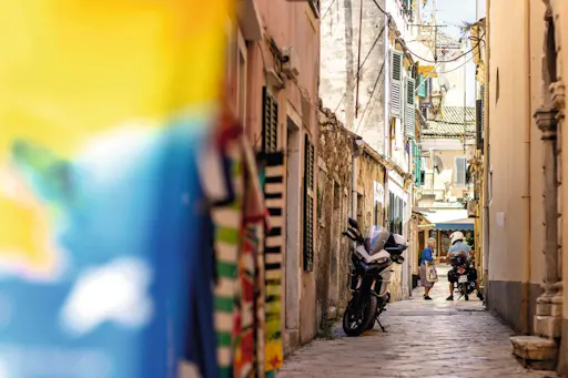 Sites & Bites: Corfu Old Town, Greek doughnuts and ouzo