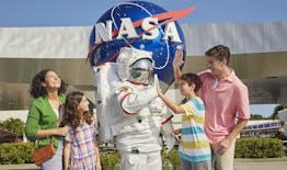 Kennedy Space Center Adults at Kids Rates entrance including add-on products
