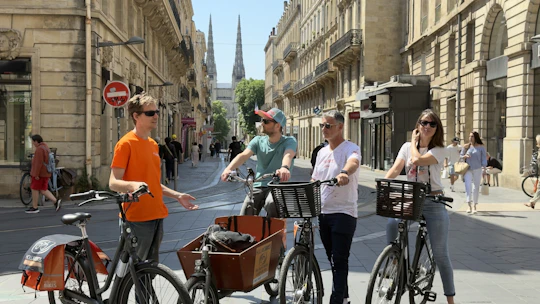 Bordeaux higlights bike tour with a local guide