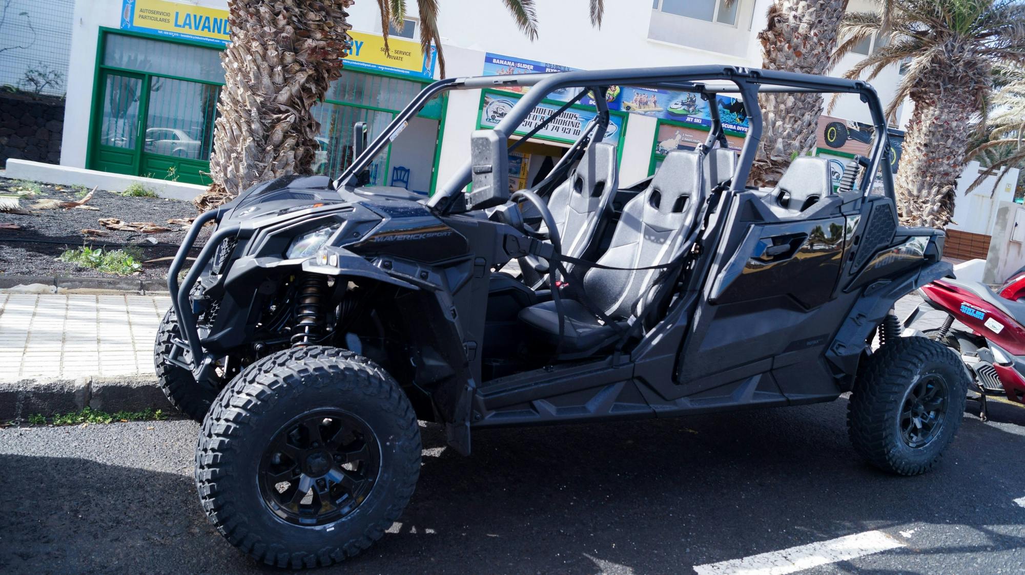Buggy tour in Lanzarote with hike to El Cuervo – ticket only