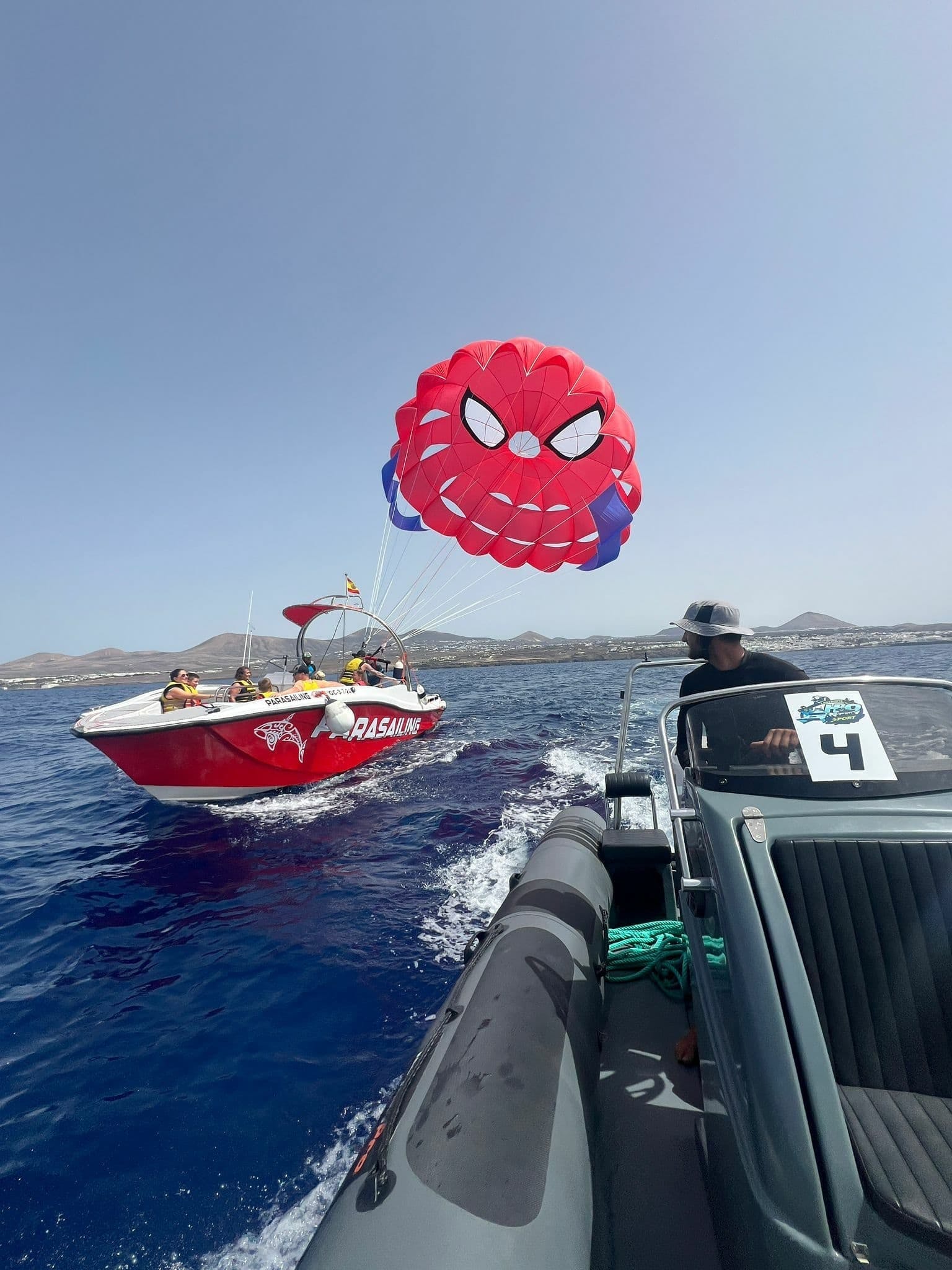 Parasailing adventure in Lanzarote – ticket only