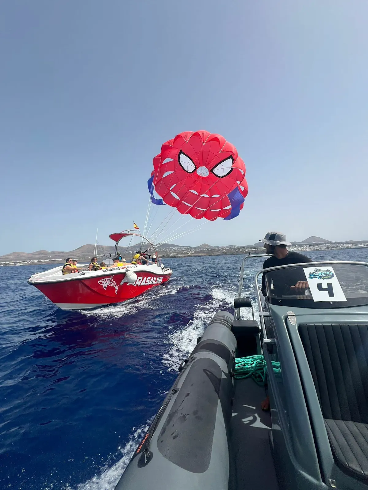 Parasailing adventure in Lanzarote – ticket only