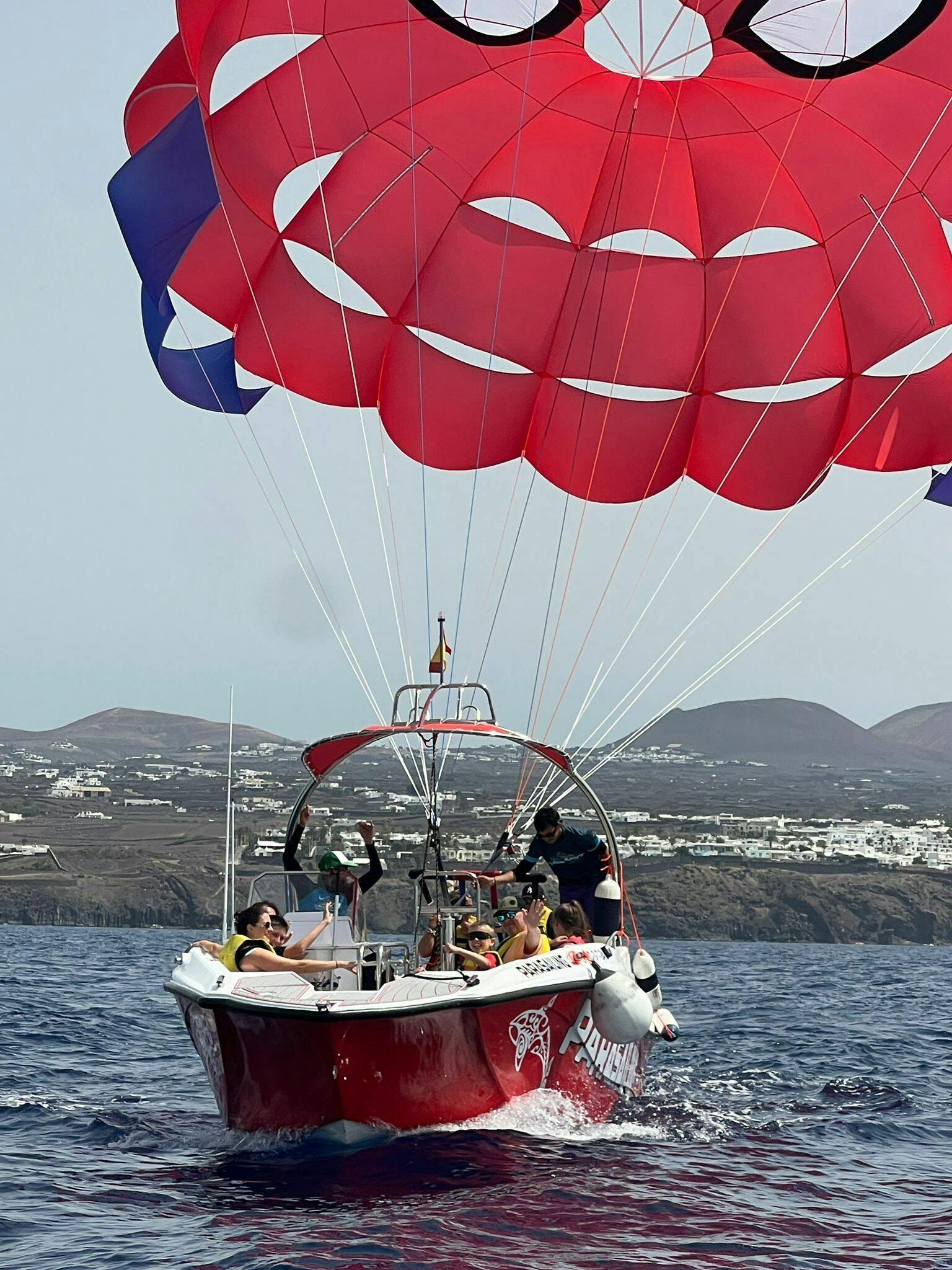 Parasailing adventure in Lanzarote – ticket only