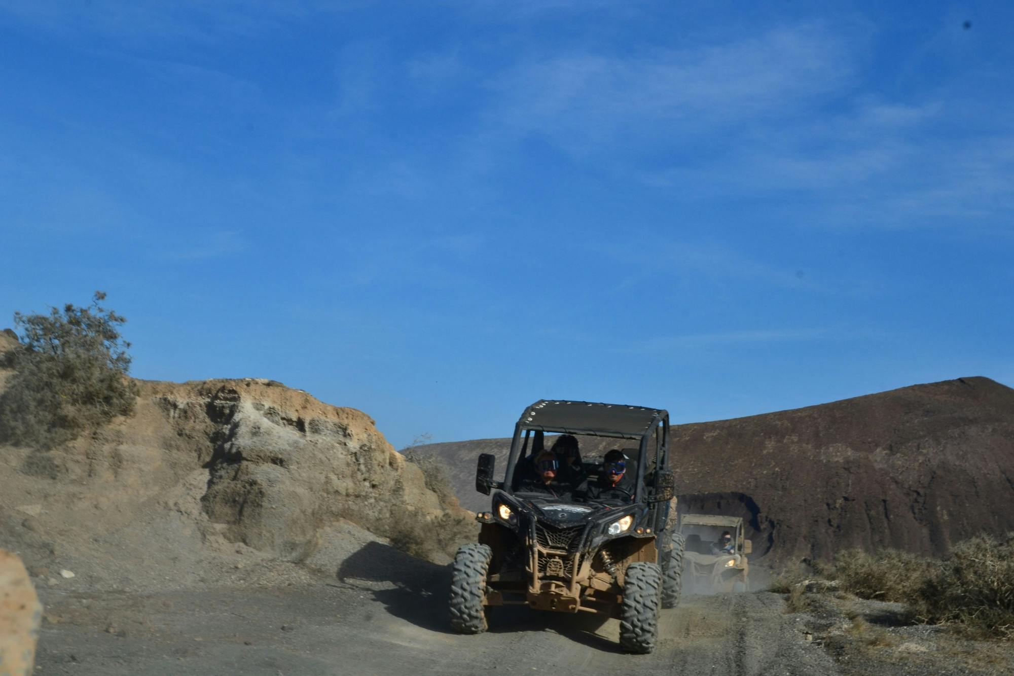 North Lanzarote mixed-terrain four-seater buggy tour with transfers