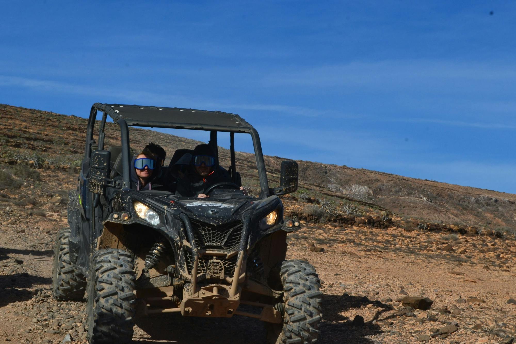 North Lanzarote mixed-terrain four-seater buggy tour with transfers