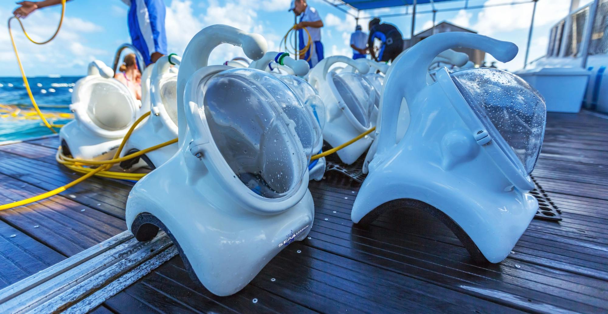 Seaquarium by Catamaran