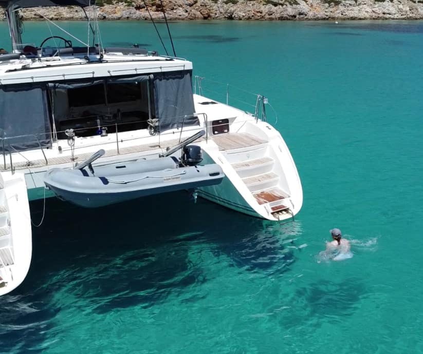 Katamarancruise kun for voksne fra Kos havn