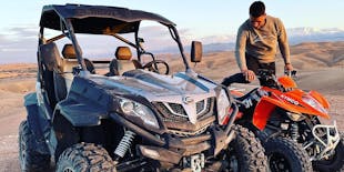 Tour privato in buggy nel deserto di Agafay da Marrakech