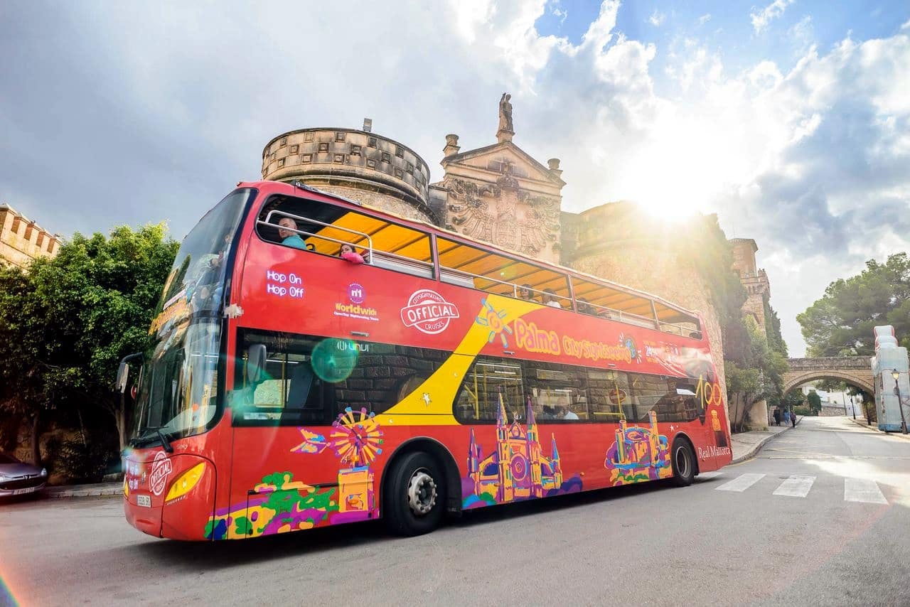 Palma hop-on hop-off bus and tourist train tickets