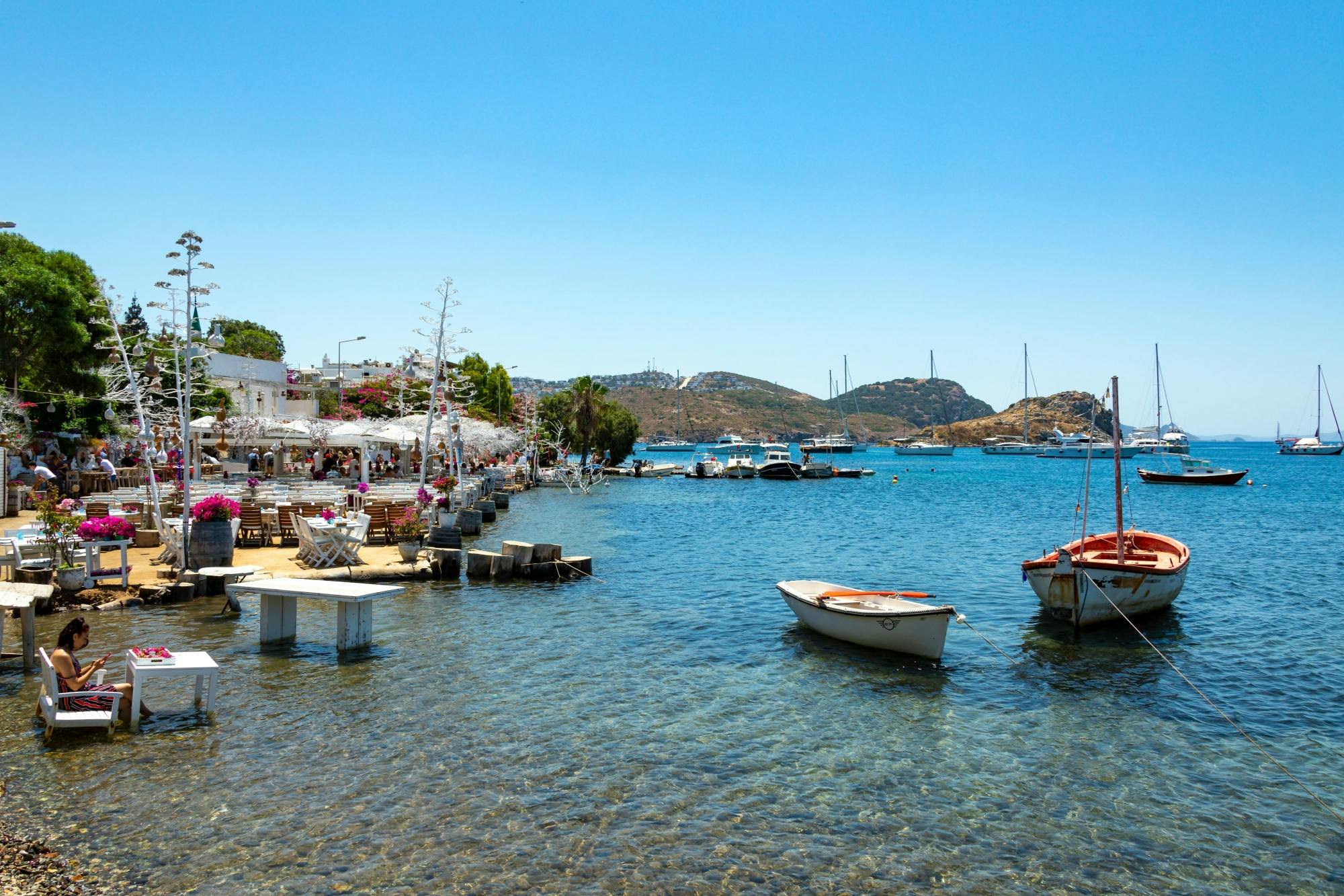 Bodrum schiereiland highlights tour met bezoek aan een bazaar