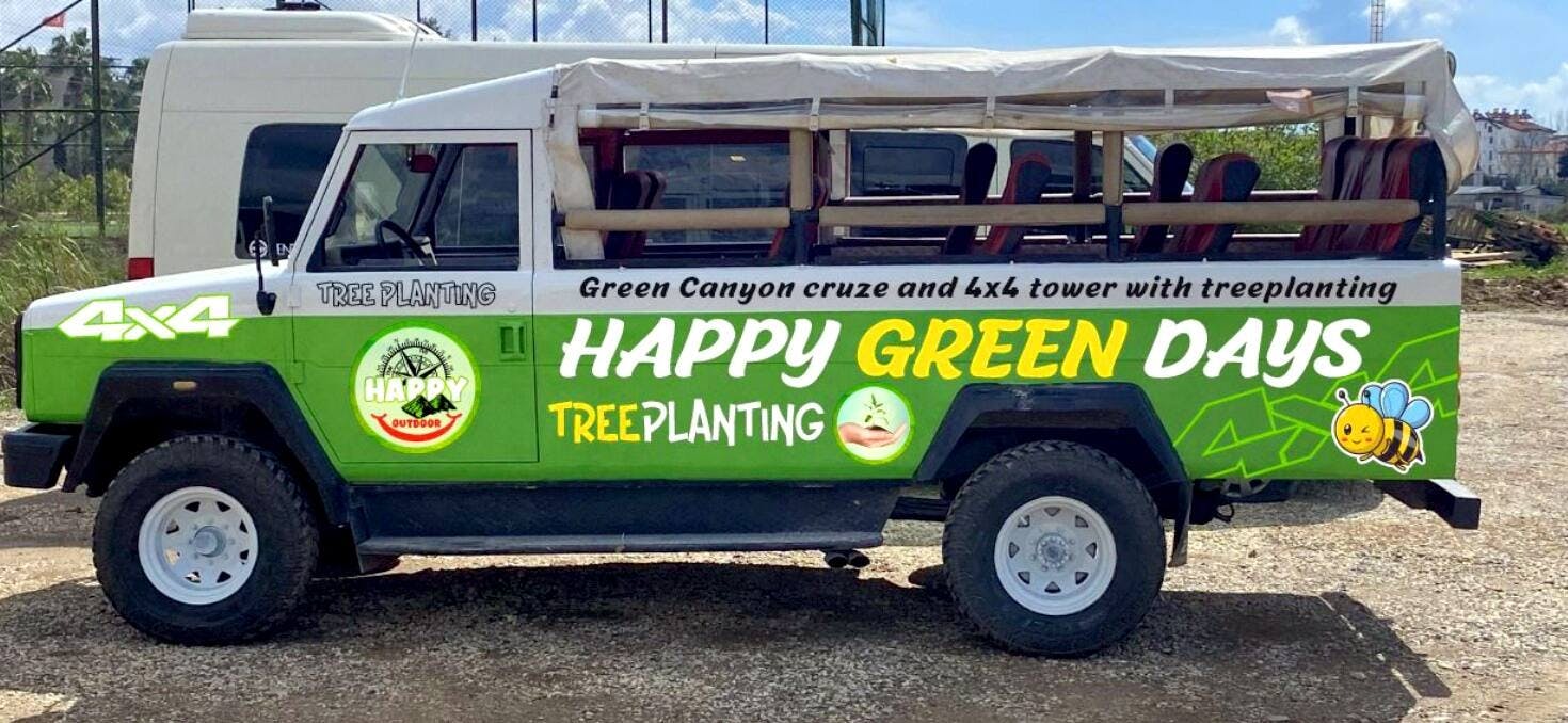Green Canyon cruise and 4x4 tour with tree-planting