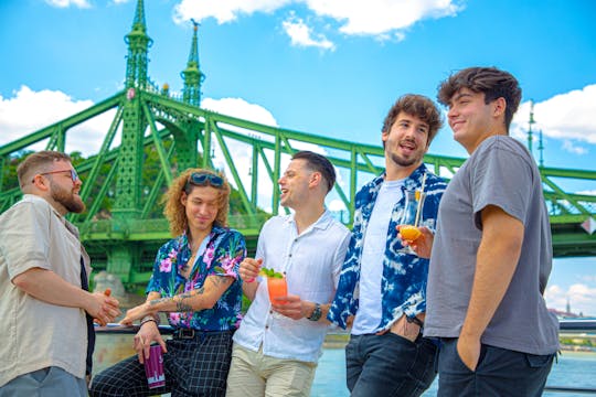 Budapest Danube River sunset cocktail cruise