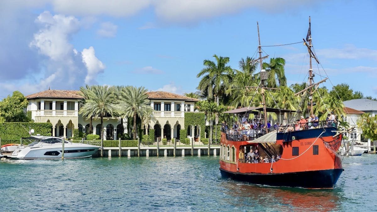 Piratenavontuur op een rondvaart in Miami