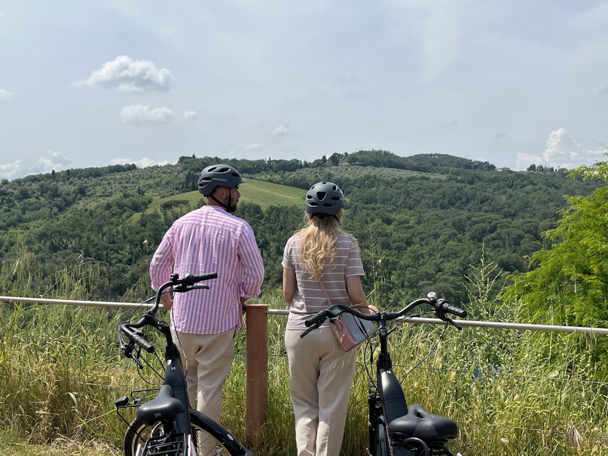 6-stündige E-Bike-Tour von Florenz nach Chianti mit Mittagessen und Verkostungen