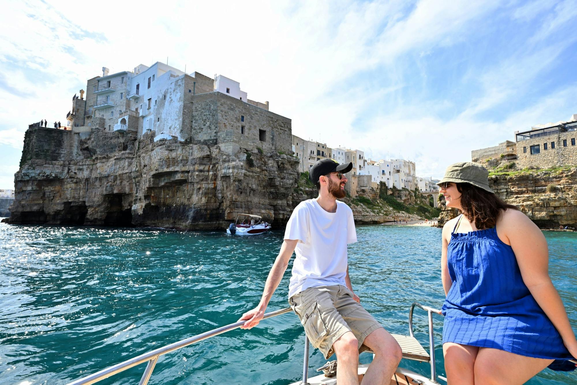 Polignano Sea Caves Tour from Central Puglia
