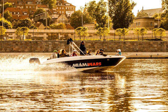 30-minute motorboat cruise along the Vistula River in Warsaw