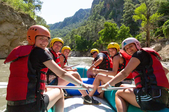 White water rafting-oplevelse på Dalamanfloden