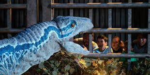 Entrance tickets to Jurassic World, an immersive attraction