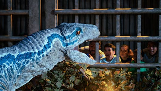 Ingressos para Jurassic World, uma atração imersiva