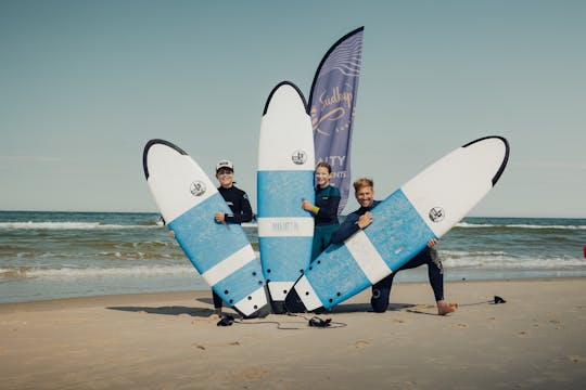 Cours d'initiation au surf à Sylt