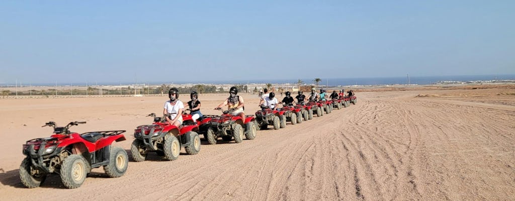 Kombi-Quad-Tour durch die Wüste von Sharm, Beduinen-Dinner, Show und Sternenbeobachtung