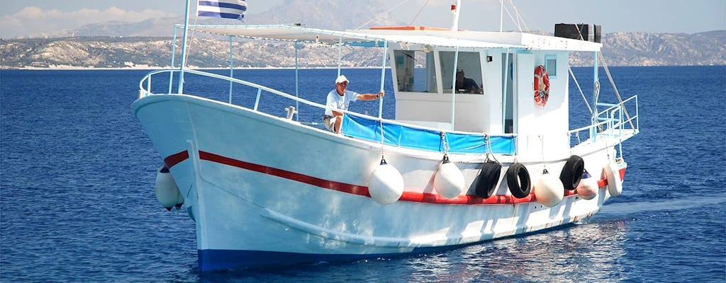 Full-day tour of Kos Island with boat cruise and barbeque lunch