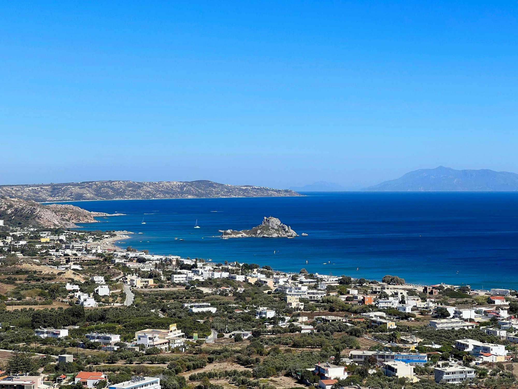 Full-day tour of Kos Island with boat cruise and barbeque lunch