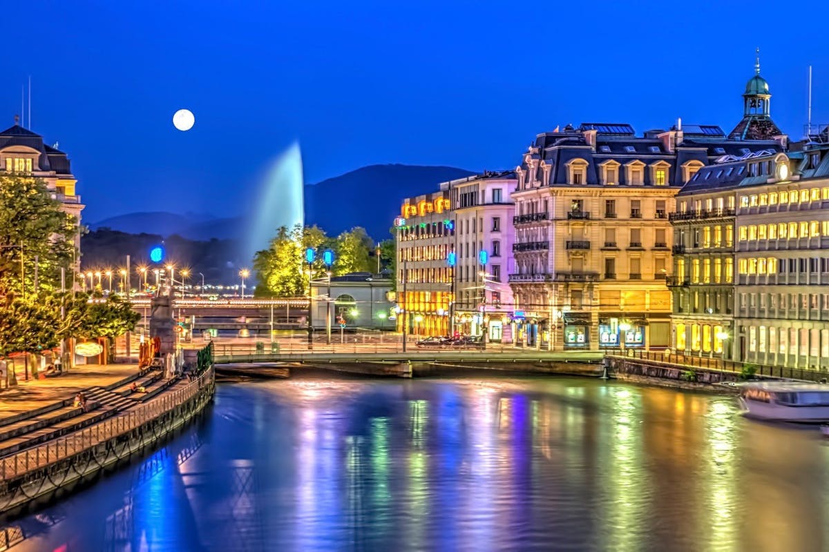 Zelfgeleide audiotour langs de charmes van Genève