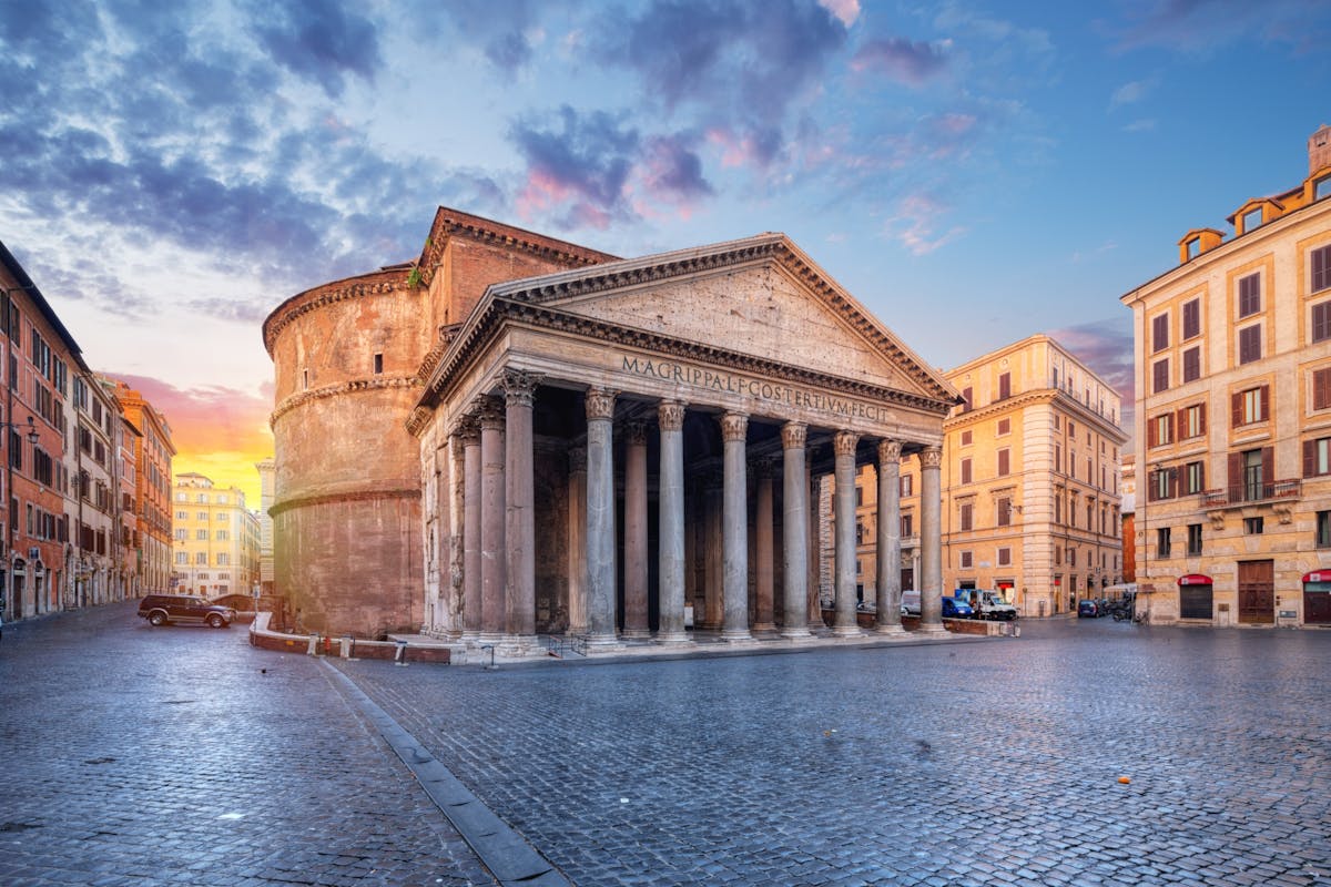Pantheon entrance ticket and audio guide