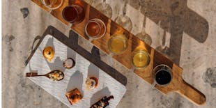Ftelos brewery private beer tasting experience in Santorini