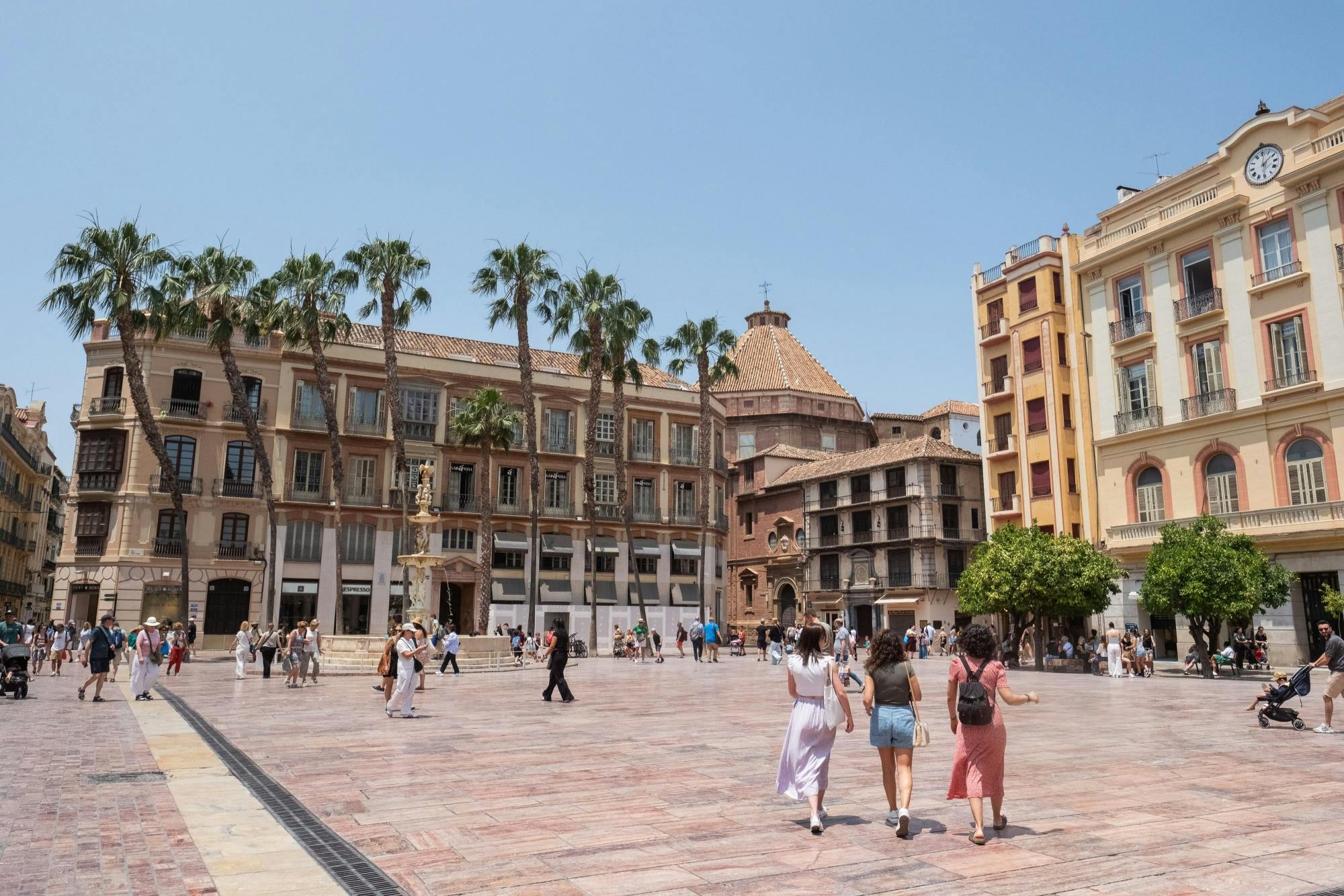 Málaga Altstadt und Mijas Bergdorf Tour