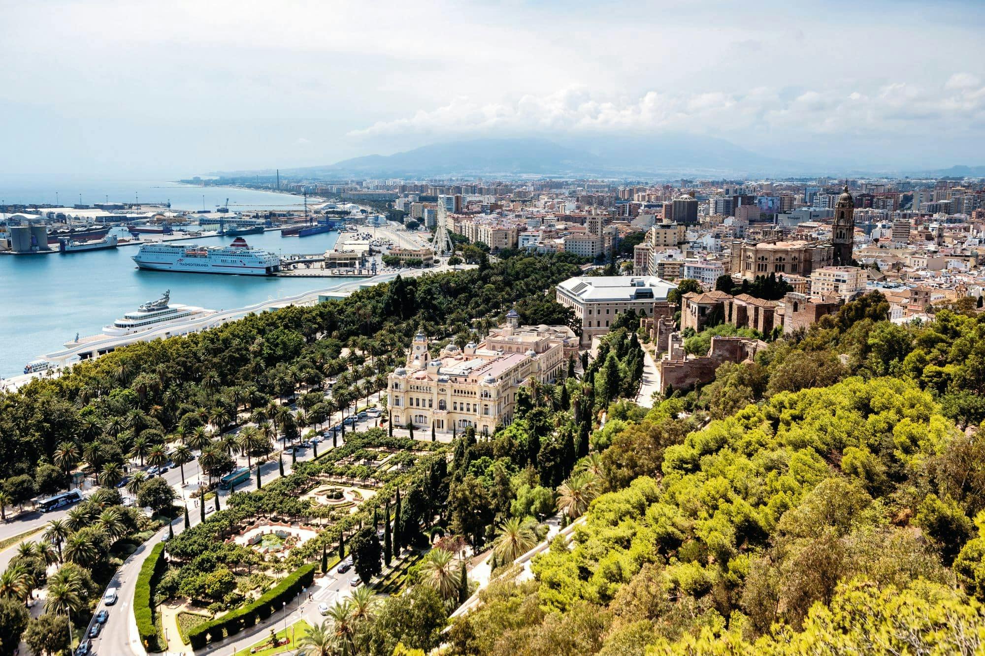 Malaga old town and Mijas mountain village tour