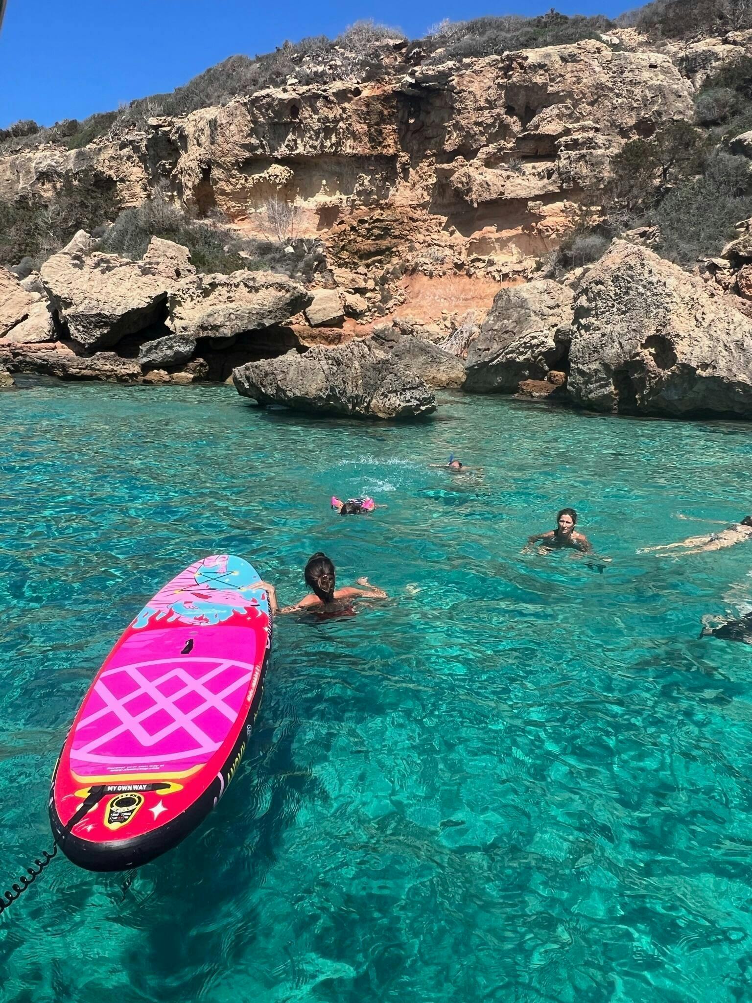 Half-day boat tour from Ibiza