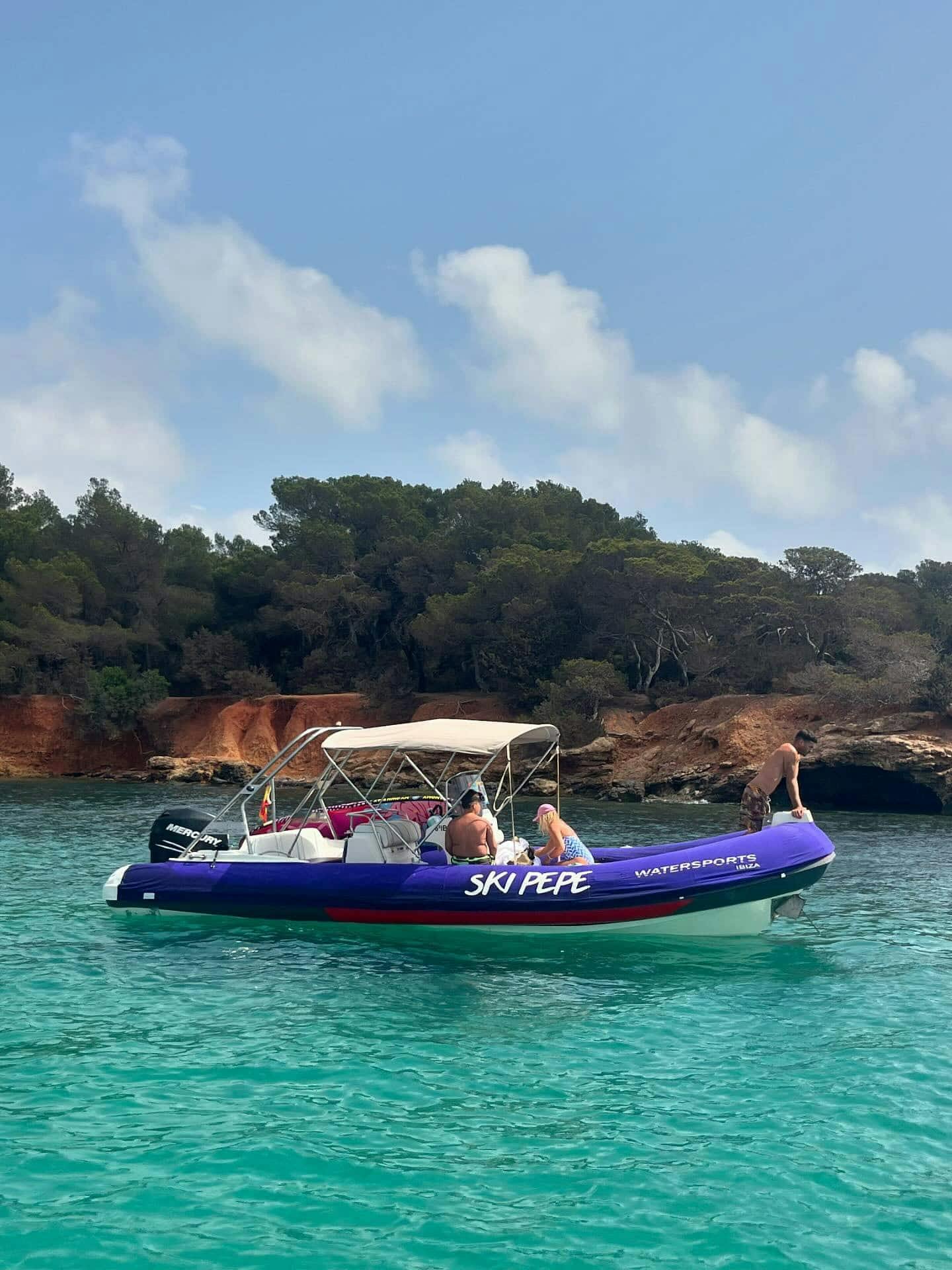 Half-day boat tour from Ibiza