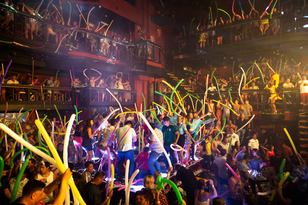 Family-friendly Coco Bongo Sunset Show in Cancun